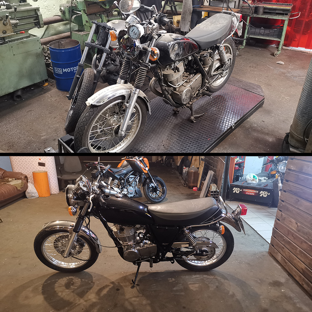 Восстановление, ремонт мотоцикла после ДТП